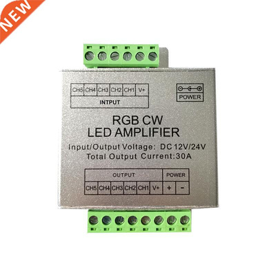 DC12V-24V LED RGBW / RGB Amplifier 12A 24A 30A 3CH 4CH Outpu