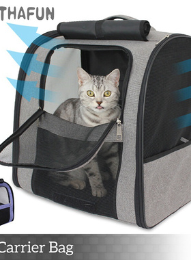Pet Carrier Bag Cat Bag Pets Backpack Outgoing Carry Cats跨