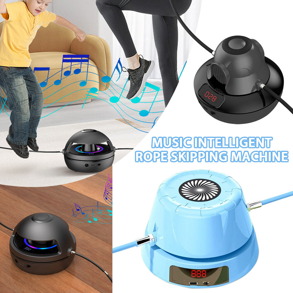 Smart Jump Ropes Machine Remote Controlled Hand Free Fitness