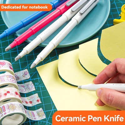 Pen-type ceramic pen knife paper cutting hand-carved knife