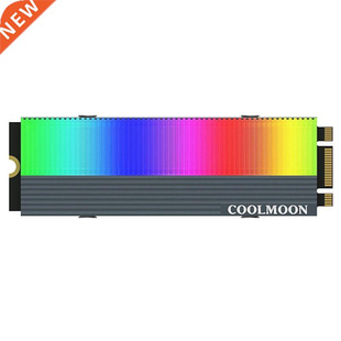 COOLMOON M.2 SSD Heatsink Aluminum Alloy NGFF 2280 NVMe Soli
