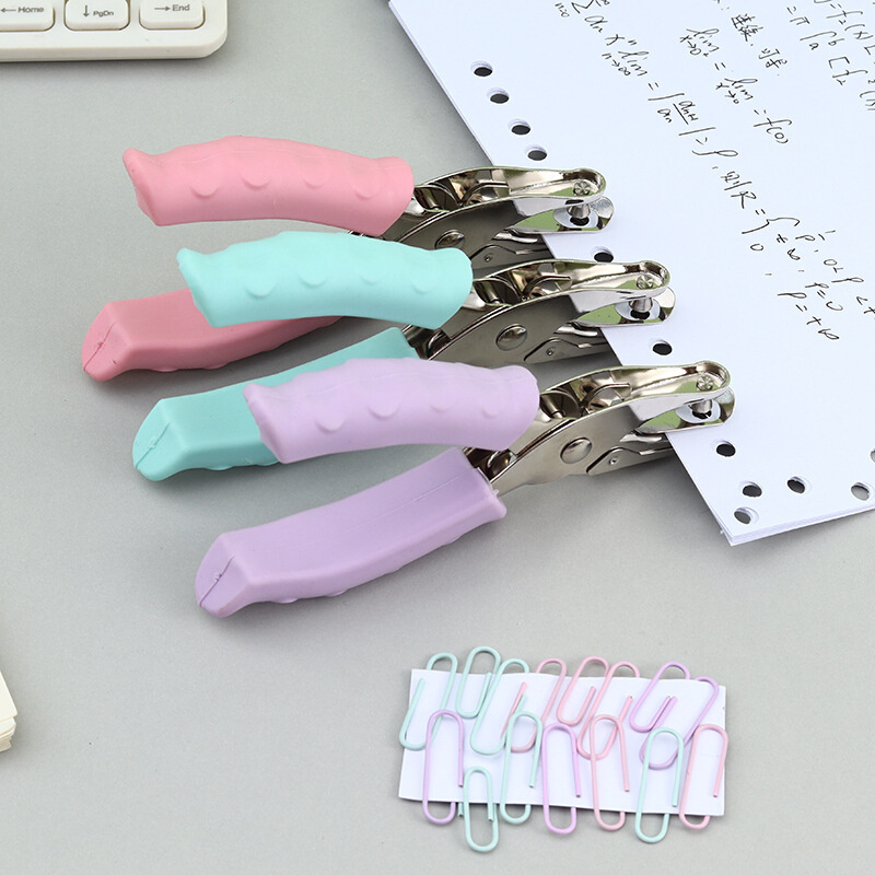 Single Hole Puncher Metal 6mm Pore Diameter Punch Pliers