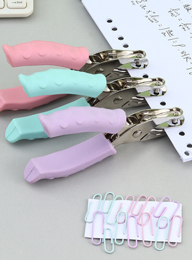 Single Hole Puncher Metal 6mm Pore Diameter Punch Pliers