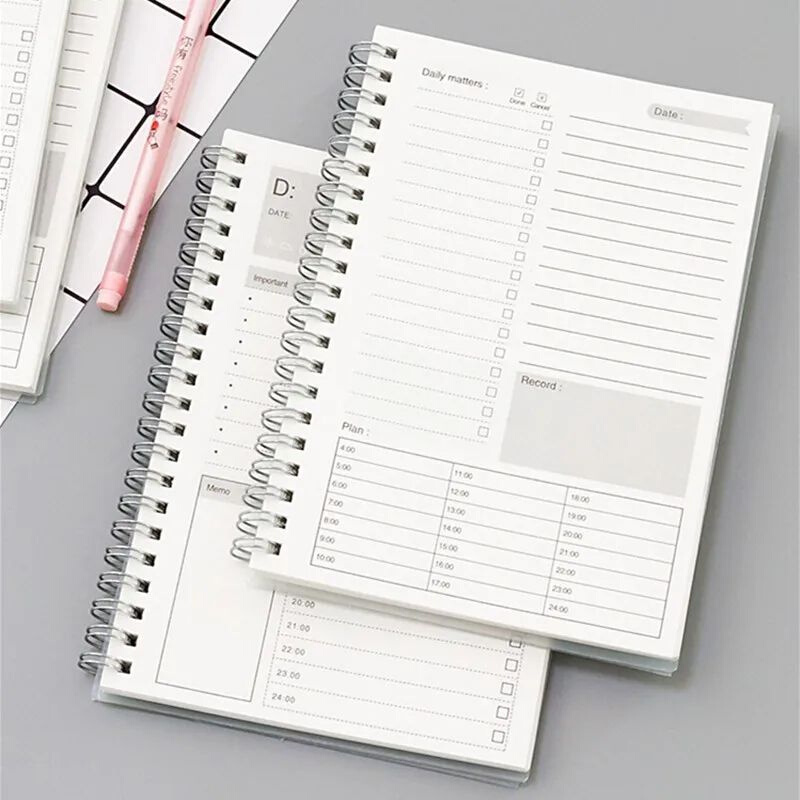 2024 Notebooks Agendas Planner Diary Weekly Spiral Organizer
