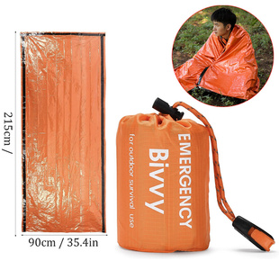 Outdoor PE Emergency Survival Sleeping Bag Thermal Blanket