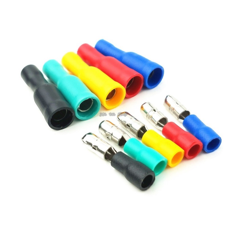 Female and Male Insulated Electric Connector Crimp Bullet te