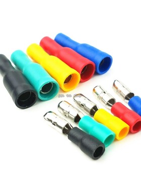 Female and Male Insulated Electric Connector Crimp Bullet te