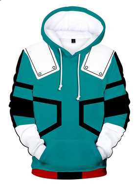 3D Anime My Hero Academia Hoodies Men/Women Sweatshirts Cart