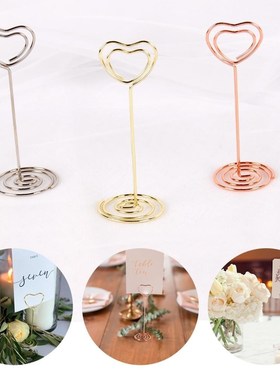 Frigg Metal Table Holder Name Place Cards Stand Stump Weddin