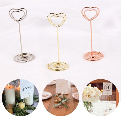 Frigg Metal Table Holder Name Place Cards Stand Stump Weddin
