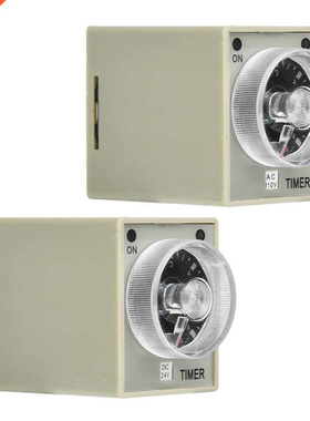 AH3-3 DC24V/AC110V Electronic Release Delay Time Relay 8 Pin