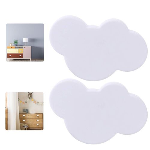 Kids Drawer Handles Plastic Cartoon Cloud Shape Drawer Handl