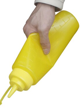 Household squeeze sauce bottle squeeze bottle empty food gra