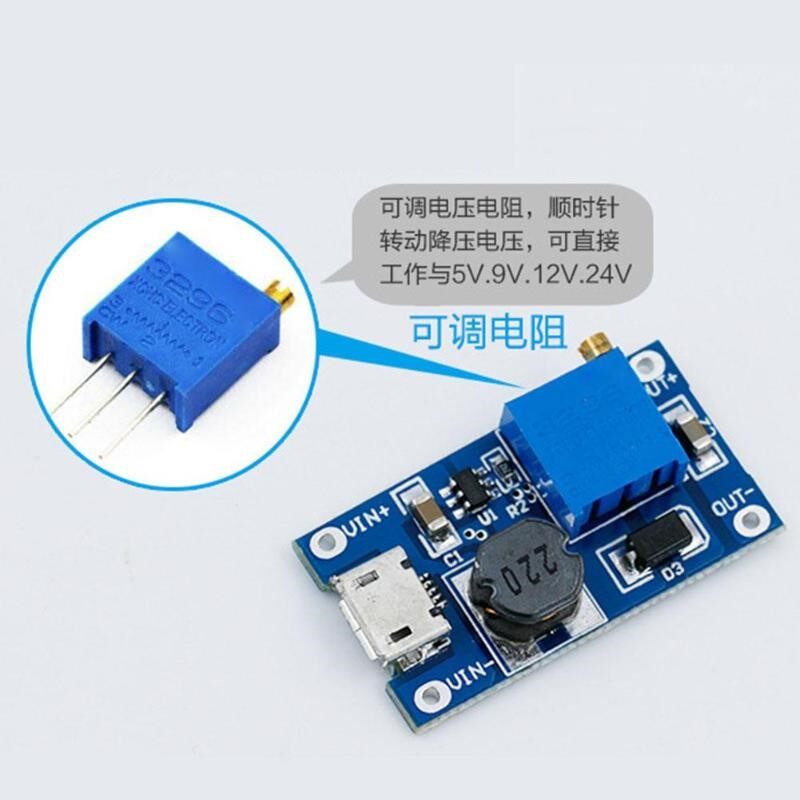 DC-DC 2V-24V Voltage to 5-26V 2A Max Step p Module Booster C