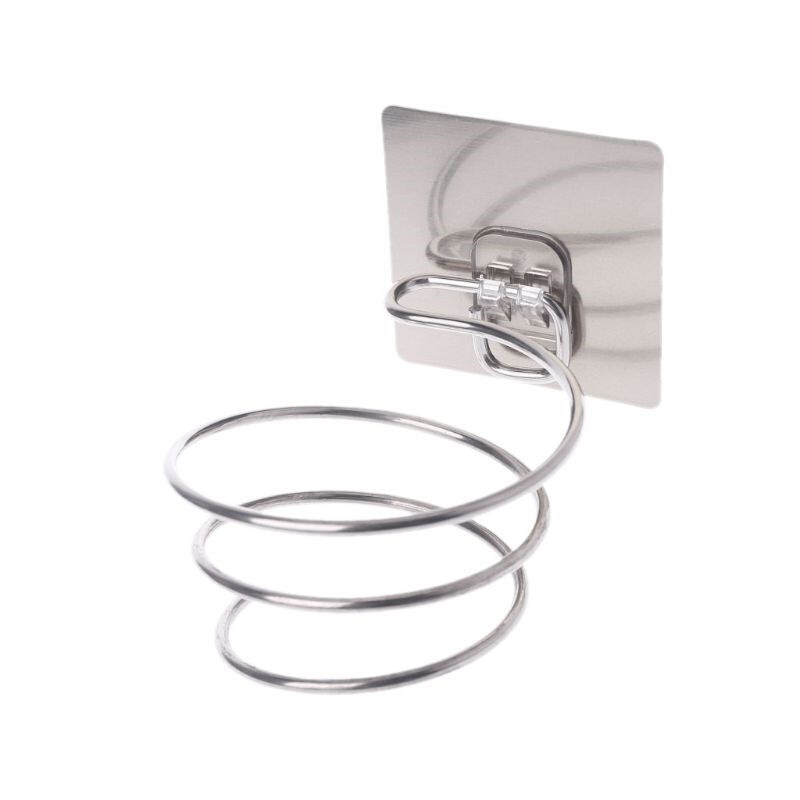 Hair Dryer Holder Blower Organizer Adhesive Wall Mounted Nai