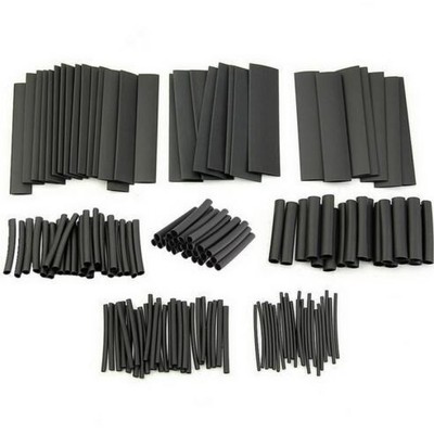 218PCS/Set Tubing Cable Sleeving Assorted Heat Shrink Tube B