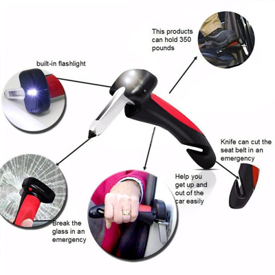 Car SeatBelt Cutter Emergency Glass Breaker Autobar Support