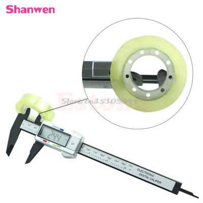 150mm 6 Electronic Digital Vernier Caliper LCD Gauge Measur
