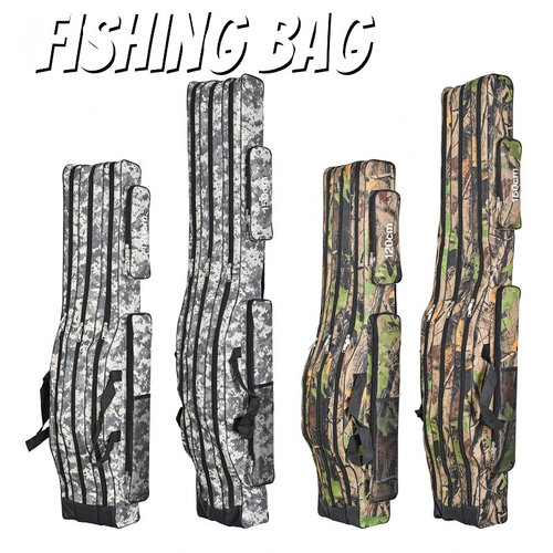 Three-Layer Foldable Big Belly Sea Fishing Bag 1.2M 1.5M