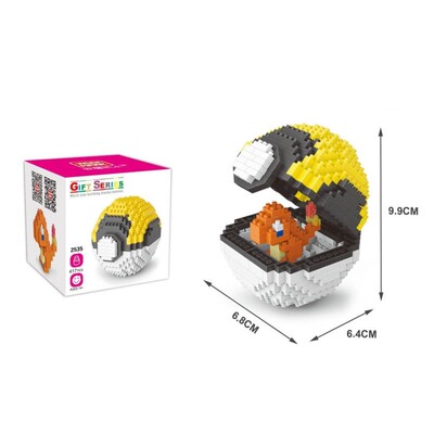 Tomy pokemon Pikachu bricks  Fairy  Gift Ornat model Early e