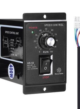 Speed Controller Alternating Current Single-phase Asynchrono