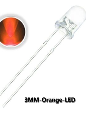 100pcs/lot F3 3MM Round Green/Yellow/Blue/White/Red/Warm Whi