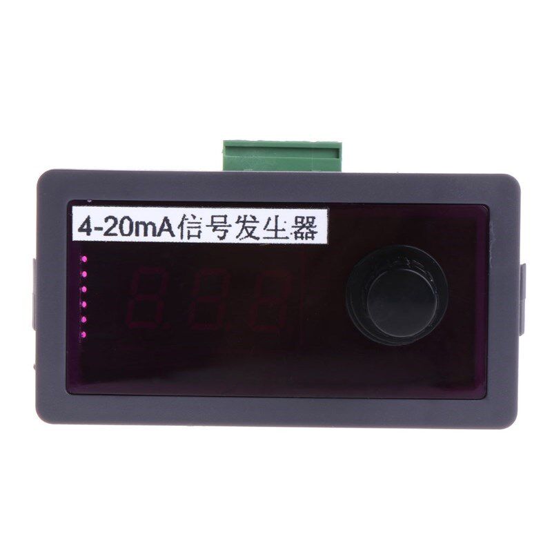 DC 12V/24V 4-20mA Signal Generator Current Signal Source w/