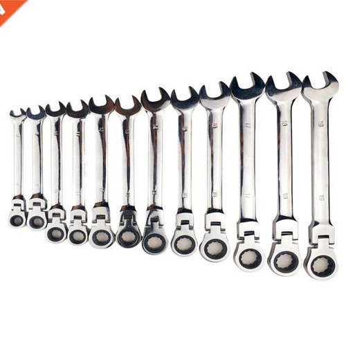 6-24mm Flexible Head Ratchet Spanner Combination Wrench A Se