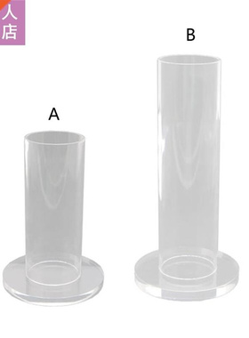 Acrylic Scrunchie Holder Stand Clear Jewelry Organizer Velve