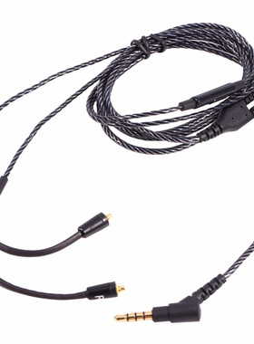 Replace Upgrade Cable Cord 3.5mm Jack For SHURE SE535 SE425