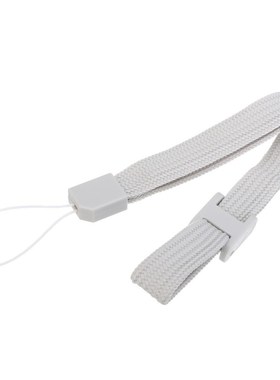 1Pc Replacement White Wrist Strap Suitable 适用于  Wii Remot
