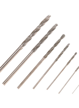 7pcs Drill bits set High Hardness Diamond Coated Twist Drill