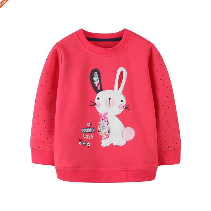 Jumping Meters Baby Girls Sweatshirts Autumn Winter Cotton C