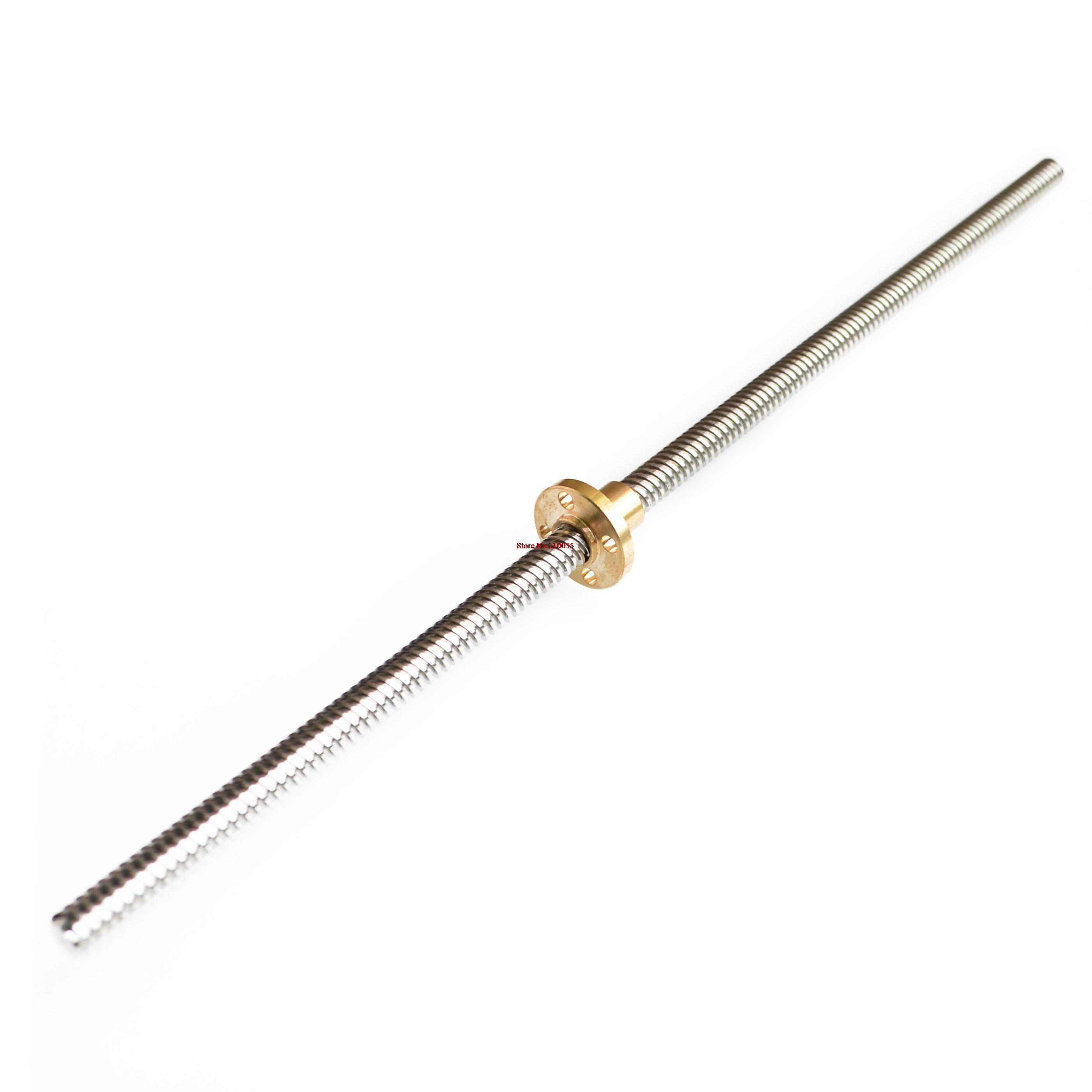 High quality T8*8 mm lead screw 400 mm 8mm lead trapezoidal