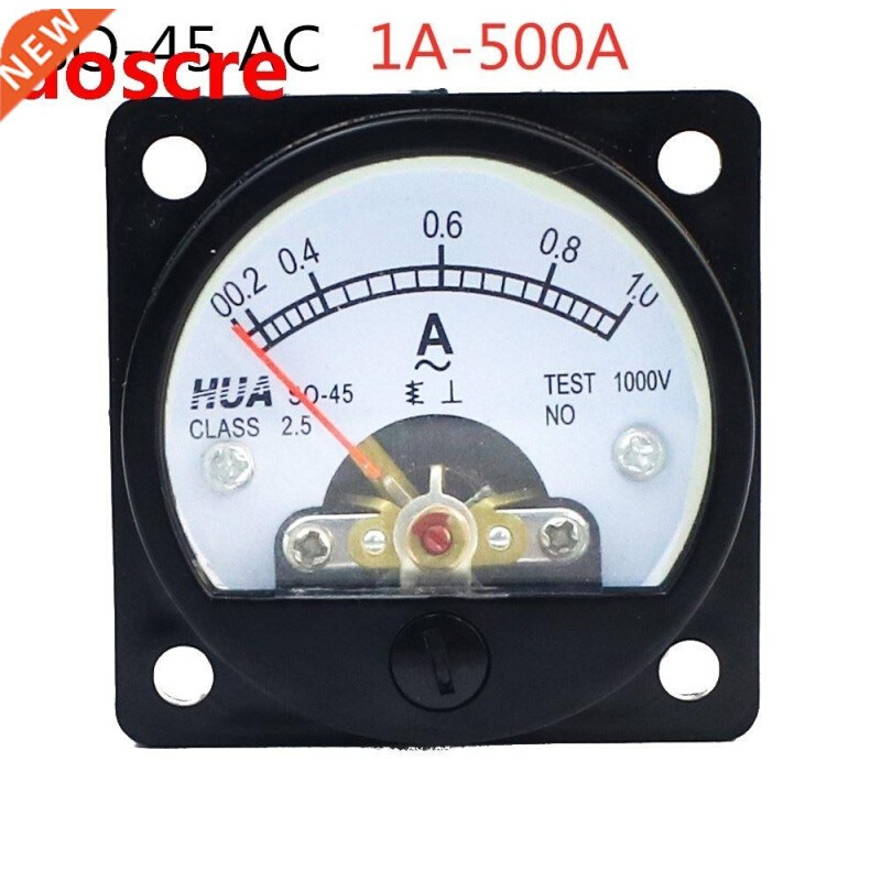 SO-45 AC Analog Ammeter 1A 2A 3A 5A 10A 15A 20A 30A 50A etc,