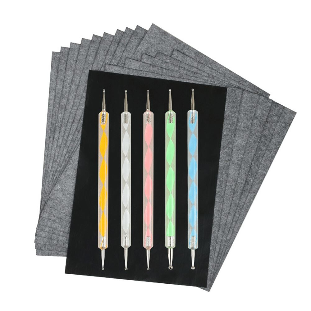 100sheets/set Graphite Tattoo Stencil School Wood Fabric Car