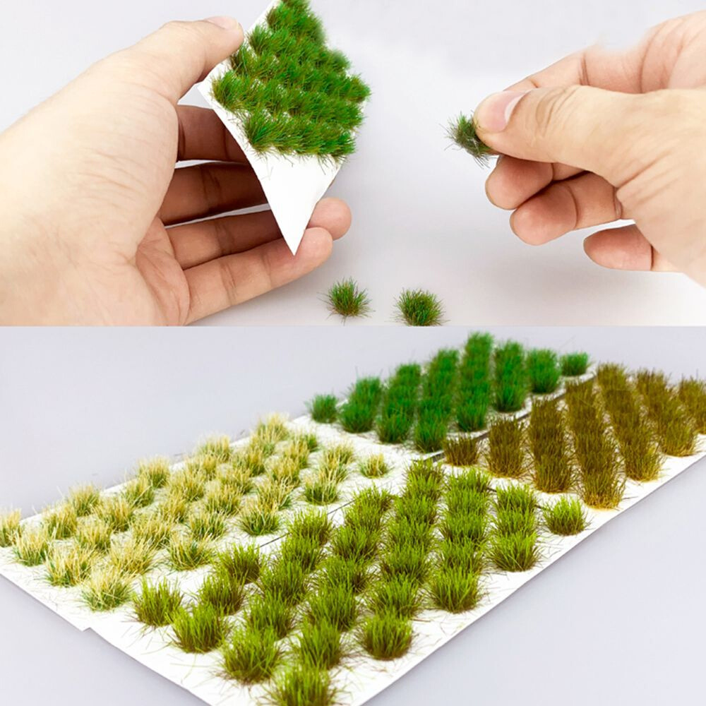 Handmade Material Simulation Turf Railroad Scenery Train
