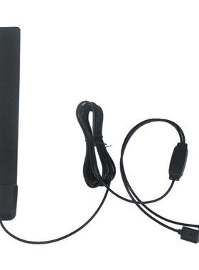 80 Miles Range HDTV Amplified Indoor Flat Antenna Signal Amp