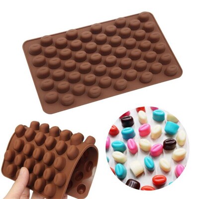 High Quality Silicone Mini Coffee Beans Chocolate Candy Mold