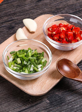 *1pc Household Tableware Glass Dish Sauce Plate Creative Tra