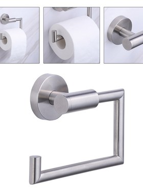 Punch-free Wall Mounted Paper Roll Holder Partition Shelf To