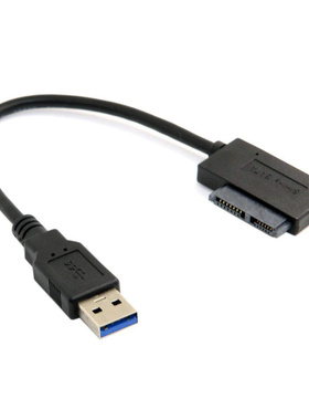 USB .0 to 7+6 1Pin Slimline SATA CD/DVD ROM Optical Drive