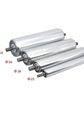 1PCS Galvanized Gravity Roller Conveyor 25/28/50/60*200/300/
