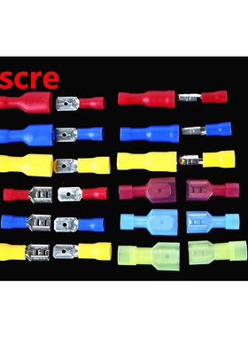 10PCS Female male Insulated Spade joint Connector Crimp Term