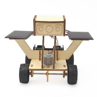 Kids DIY Assembly Solar Power Moon Rover Robot Model