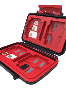 Memory Cd Case Holder for 8 x SD SDHC Cds MC-SD8 Anti-sh