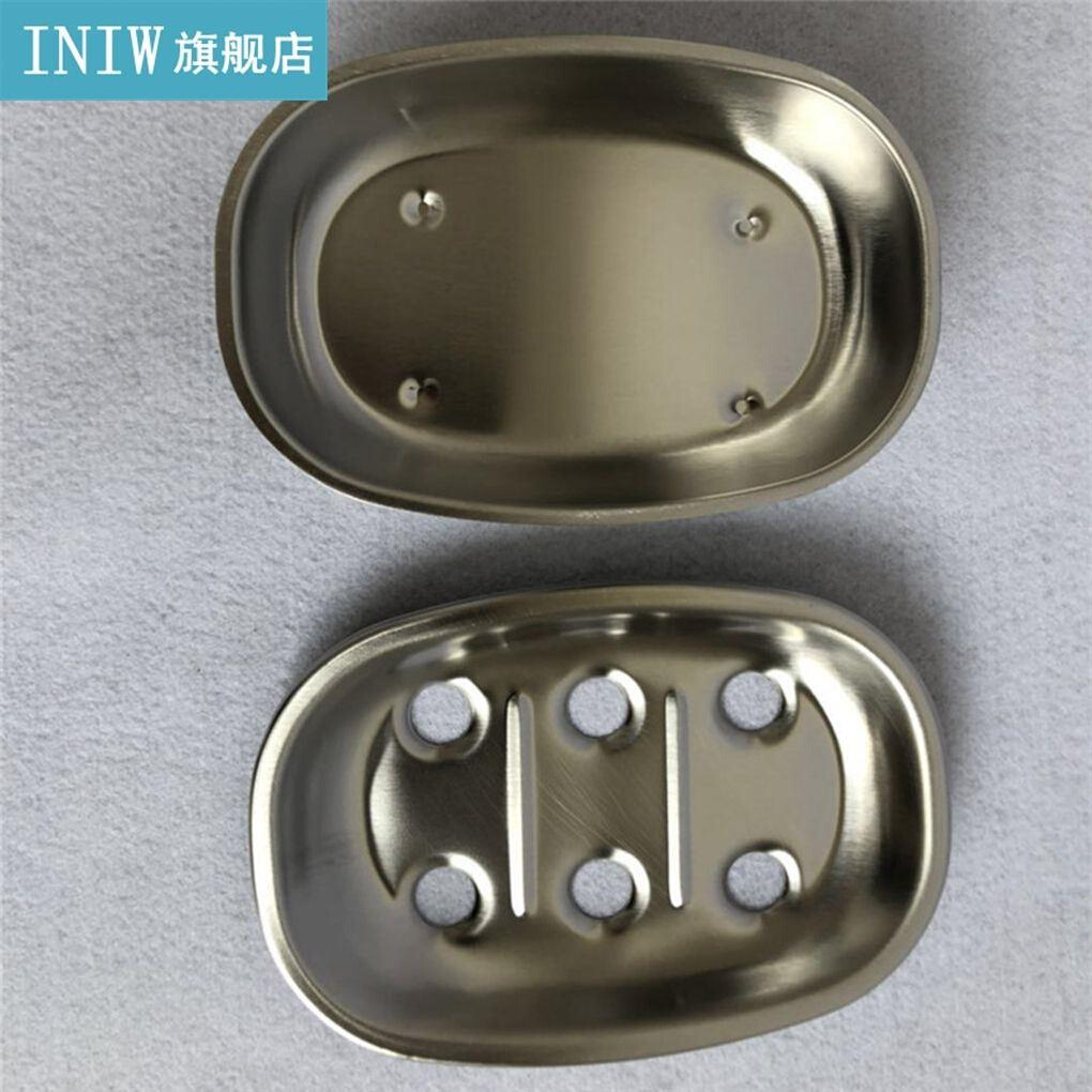 Recableght Stainless Steel Bar Soap Dish Holder Hollow Desig