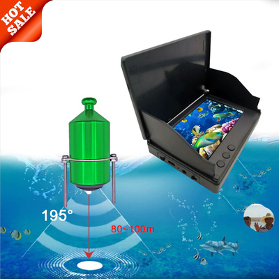 1080P CVBS Portable Sonar Fish Finders Fishing Lure Echo