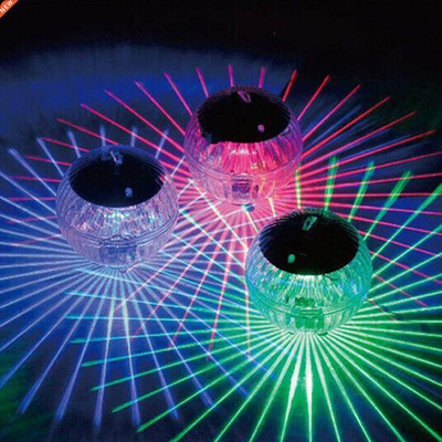 Outdoor Floating Ball Lamp Solar Swimming Pool Party Garden