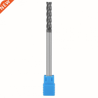 HRC45 Tungsten Carbide 4-Flute End Mill CNC Milling Cutter 6